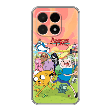Силиконовый чехол на Xiaomi 15T с принтом Adventure time Время приключений Силиконовый чехол на Xiaomi 15T с принтом Adventure time Время приключений