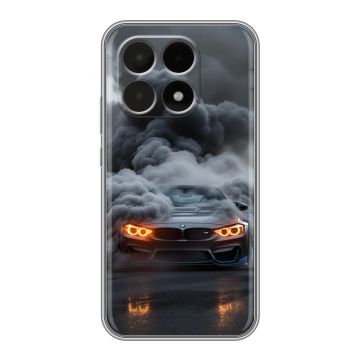 Силиконовый чехол на Xiaomi 15T с принтом BMW БМВ Силиконовый чехол на Xiaomi 15T с принтом BMW БМВ