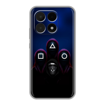 Силиконовый чехол на Xiaomi 15T с принтом Игра Кальмара Силиконовый чехол на Xiaomi 15T с принтом Игра Кальмара