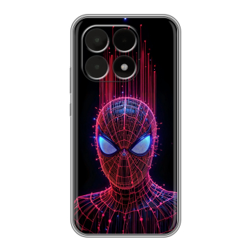 Силиконовый чехол на Xiaomi 15T с принтом Spiderman Человек паук Силиконовый чехол на Xiaomi 15T с принтом Spiderman Человек паук