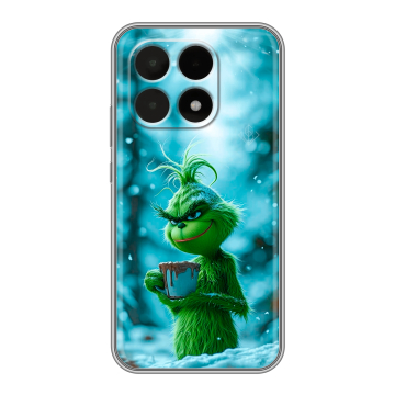 Силиконовый чехол на Xiaomi 15T с принтом Новый год гринч Силиконовый чехол на Xiaomi 15T с принтом Новый год гринч