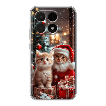 Силиконовый чехол на Xiaomi 15T с принтом Новый год Силиконовый чехол на Xiaomi 15T с принтом Новый год