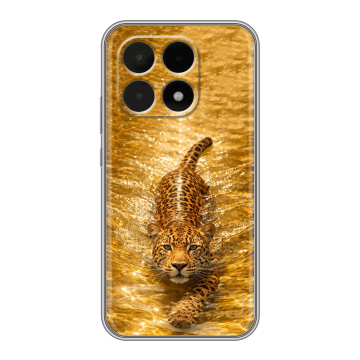 Силиконовый чехол на Xiaomi 15T с принтом женский