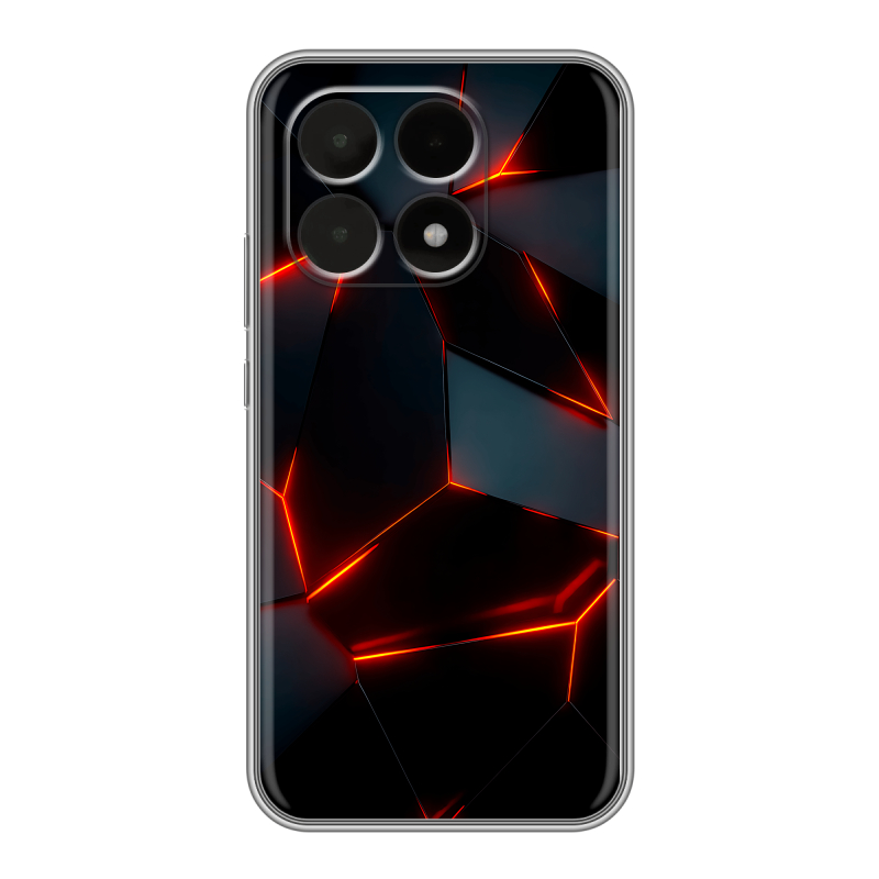 Силиконовый чехол на Xiaomi 15T с принтом Яркие абстракции Силиконовый чехол на Xiaomi 15T с принтом Яркие абстракции