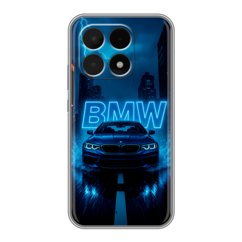Силиконовый чехол на Xiaomi 15T с принтом BMW БМВ Силиконовый чехол на Xiaomi 15T с принтом BMW БМВ