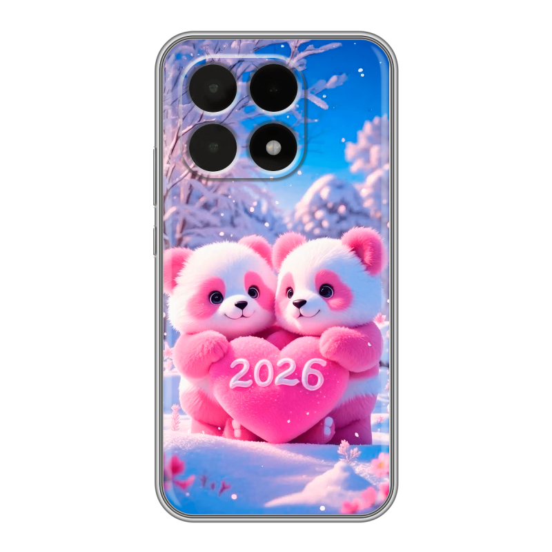 Силиконовый чехол на Xiaomi 15T с принтом Новый год Силиконовый чехол на Xiaomi 15T с принтом Новый год