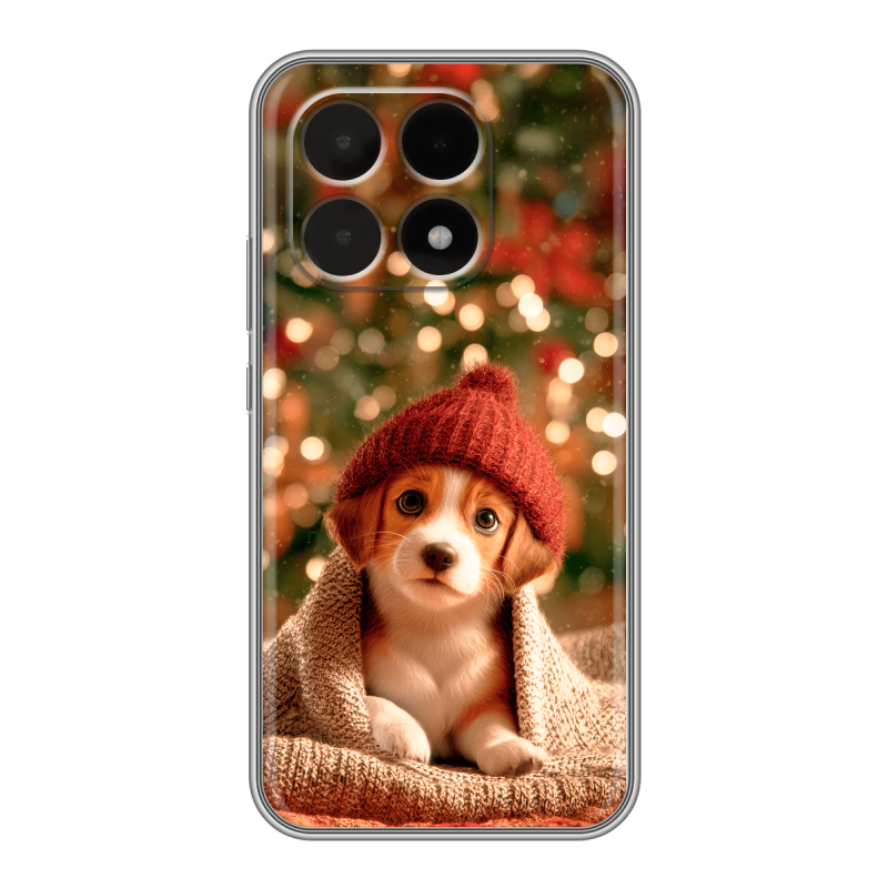 Силиконовый чехол на Xiaomi 15T с принтом Новый год Силиконовый чехол на Xiaomi 15T с принтом Новый год
