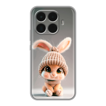 Силиконовый чехол на Xiaomi 15T Pro с принтом Кролик Силиконовый чехол на Xiaomi 15T Pro с принтом Кролик