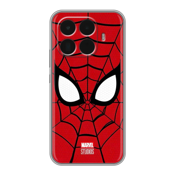 Силиконовый чехол на Xiaomi 15T Pro с принтом человек паук spiderman Силиконовый чехол на Xiaomi 15T Pro с принтом человек паук spiderman