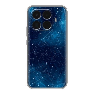 Силиконовый чехол на Xiaomi 15T Pro с принтом Космос звезды Силиконовый чехол на Xiaomi 15T Pro с принтом Космос звезды