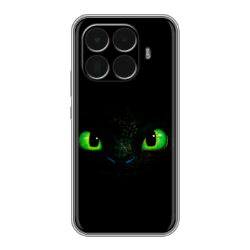 Силиконовый чехол на Xiaomi 15T Pro с принтом Как приручить дракона