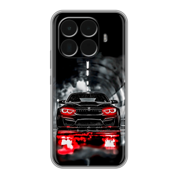 Силиконовый чехол на Xiaomi 15T Pro с принтом BMW БМВ Силиконовый чехол на Xiaomi 15T Pro с принтом BMW БМВ