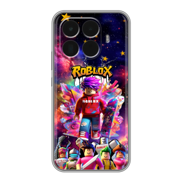 Силиконовый чехол на Xiaomi 15T Pro с принтом Roblox Роблокс Силиконовый чехол на Xiaomi 15T Pro с принтом Roblox Роблокс