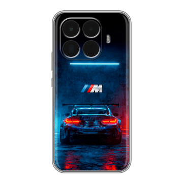 Силиконовый чехол на Xiaomi 15T Pro с принтом BMW БМВ
