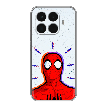 Силиконовый чехол на Xiaomi 15T Pro с принтом Spiderman Человек паук Силиконовый чехол на Xiaomi 15T Pro с принтом Spiderman Человек паук