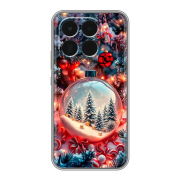 Силиконовый чехол на Xiaomi 15T Pro с принтом Новый год Силиконовый чехол на Xiaomi 15T Pro с принтом Новый год