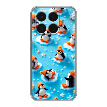Силиконовый чехол на Xiaomi 15T Pro с принтом Новый год Силиконовый чехол на Xiaomi 15T Pro с принтом Новый год