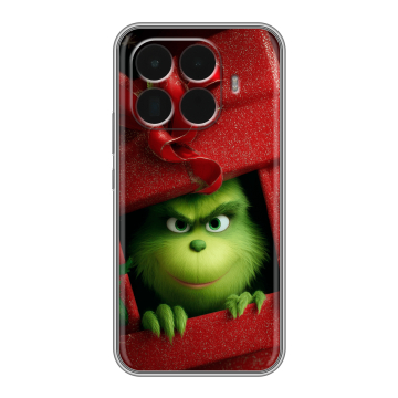 Силиконовый чехол на Xiaomi 15T Pro с принтом Новый год Силиконовый чехол на Xiaomi 15T Pro с принтом Новый год