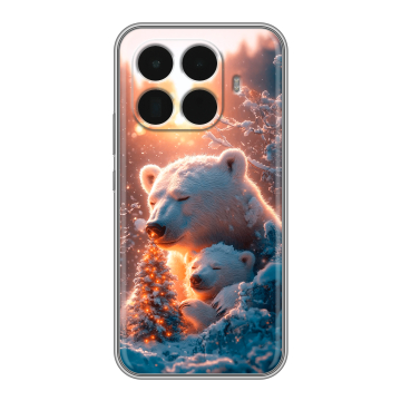 Силиконовый чехол на Xiaomi 15T Pro с принтом Новый год Силиконовый чехол на Xiaomi 15T Pro с принтом Новый год