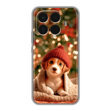 Силиконовый чехол на Xiaomi 15T Pro с принтом Новый год Силиконовый чехол на Xiaomi 15T Pro с принтом Новый год