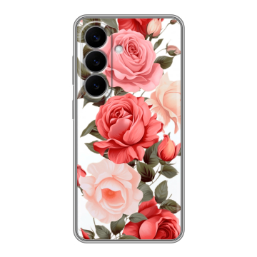 Силиконовый чехол на Samsung Galaxy S26 с принтом Розы Силиконовый чехол на Samsung Galaxy S26 с принтом Розы