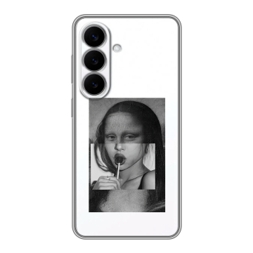 Силиконовый чехол на Samsung Galaxy S26 с принтом Мона Лиза Силиконовый чехол на Samsung Galaxy S26 с принтом Мона Лиза