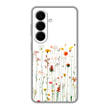 Силиконовый чехол на Samsung Galaxy S26 с принтом цветы Силиконовый чехол на Samsung Galaxy S26 с принтом цветы