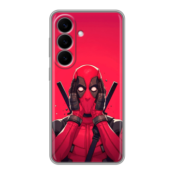 Силиконовый чехол на Samsung Galaxy S26 с принтом Дедпул Deadpool Силиконовый чехол на Samsung Galaxy S26 с принтом Дедпул Deadpool