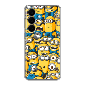 Силиконовый чехол на Samsung Galaxy S26 с принтом Миньоны Силиконовый чехол на Samsung Galaxy S26 с принтом Миньоны