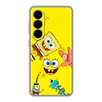 Силиконовый чехол на Samsung Galaxy S26 с принтом Спанч боб Спанчбоб Силиконовый чехол на Samsung Galaxy S26 с принтом Спанч боб Спанчбоб