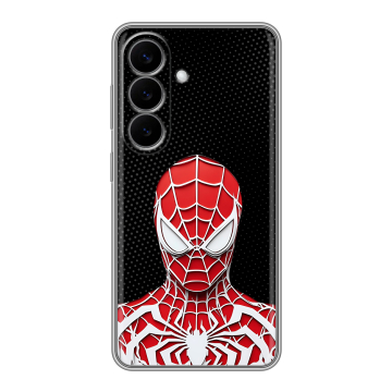 Силиконовый чехол на Samsung Galaxy S26 с принтом человек паук spiderman Силиконовый чехол на Samsung Galaxy S26 с принтом человек паук spiderman