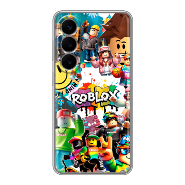 Силиконовый чехол на Samsung Galaxy S26 с принтом Roblox Роблокс Силиконовый чехол на Samsung Galaxy S26 с принтом Roblox Роблокс