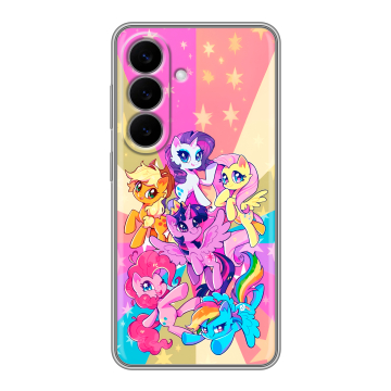 Силиконовый чехол на Samsung Galaxy S26 с принтом My little pony Дружба чудо Силиконовый чехол на Samsung Galaxy S26 с принтом My little pony Дружба чудо
