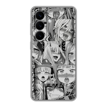 Силиконовый чехол на Samsung Galaxy S26 с принтом Ahegao Ахегао Аниме Силиконовый чехол на Samsung Galaxy S26 с принтом Ahegao Ахегао Аниме