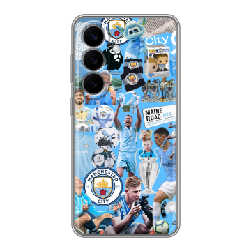 Силиконовый чехол на Samsung Galaxy S26 с принтом Man City Манчестер Сити Силиконовый чехол на Samsung Galaxy S26 с принтом Man City Манчестер Сити