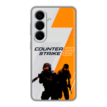 Силиконовый чехол на Samsung Galaxy S26 с принтом Counter Strike Силиконовый чехол на Samsung Galaxy S26 с принтом Counter Strike