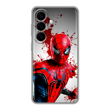 Силиконовый чехол на Samsung Galaxy S26 с принтом Spiderman Человек паук Силиконовый чехол на Samsung Galaxy S26 с принтом Spiderman Человек паук
