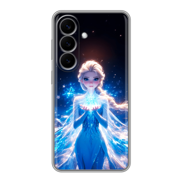 Силиконовый чехол на Samsung Galaxy S26 с принтом Холодное сердце Frozen Силиконовый чехол на Samsung Galaxy S26 с принтом Холодное сердце Frozen