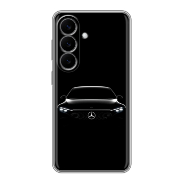 Силиконовый чехол на Samsung Galaxy S26 с принтом Mercedes Мерседес Силиконовый чехол на Samsung Galaxy S26 с принтом Mercedes Мерседес