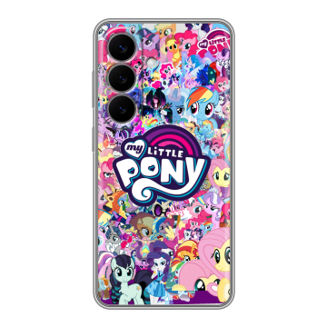 Силиконовый чехол на Samsung Galaxy S26 с принтом My little pony Дружба чудо Силиконовый чехол на Samsung Galaxy S26 с принтом My little pony Дружба чудо
