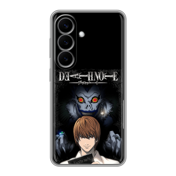 Силиконовый чехол на Samsung Galaxy S26 с принтом Death note Тетрадь смерти Силиконовый чехол на Samsung Galaxy S26 с принтом Death note Тетрадь смерти