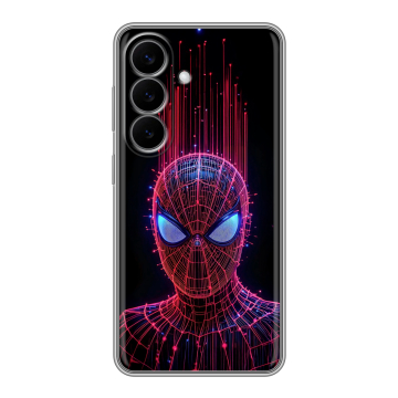 Силиконовый чехол на Samsung Galaxy S26 с принтом Spiderman Человек паук Силиконовый чехол на Samsung Galaxy S26 с принтом Spiderman Человек паук