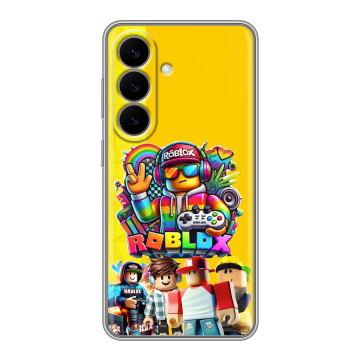 Силиконовый чехол на Samsung Galaxy S26 с принтом Roblox Роблокс Силиконовый чехол на Samsung Galaxy S26 с принтом Roblox Роблокс