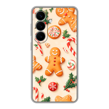 Силиконовый чехол на Samsung Galaxy S26 с принтом Новый год Силиконовый чехол на Samsung Galaxy S26 с принтом Новый год