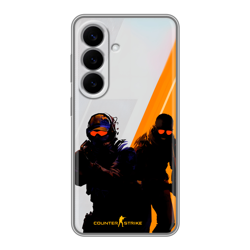 Силиконовый чехол на Samsung Galaxy S26 с принтом Контер страйк Counter strike Силиконовый чехол на Samsung Galaxy S26 с принтом Контер страйк Counter strike