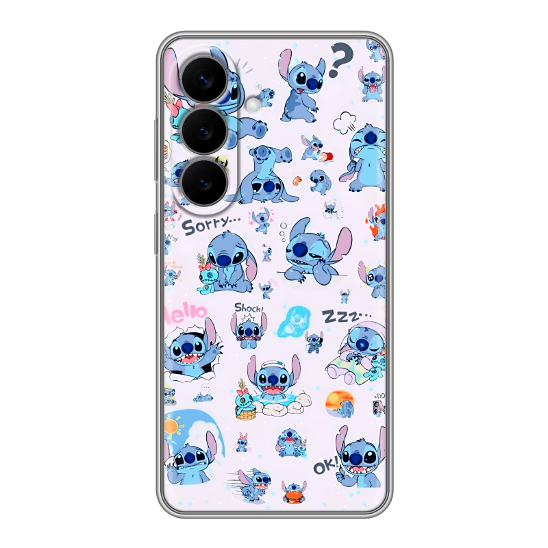 Силиконовый чехол на Samsung Galaxy S26 с принтом Лило и Стич Силиконовый чехол на Samsung Galaxy S26 с принтом Лило и Стич