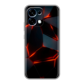 Силиконовый чехол на OPPO A6 Pro с принтом Яркие абстракции Силиконовый чехол на OPPO A6 Pro с принтом Яркие абстракции