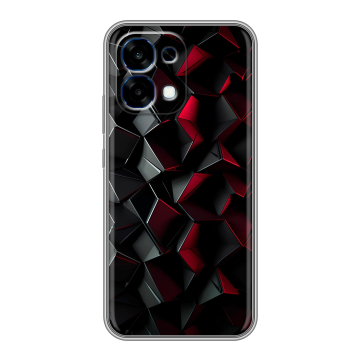 Силиконовый чехол на OPPO A6 Pro с принтом Абстракция