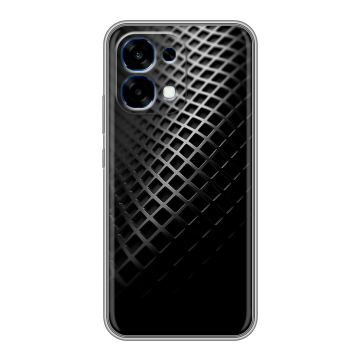 Силиконовый чехол на OPPO A6 Pro с принтом Текстура металла Силиконовый чехол на OPPO A6 Pro с принтом Текстура металла