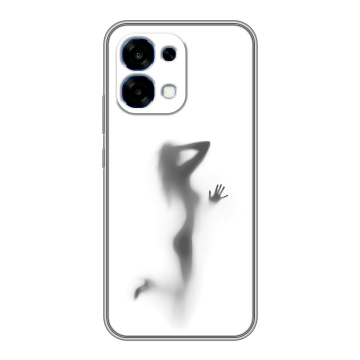 Силиконовый чехол на OPPO A6 Pro с принтом Силуэт Силиконовый чехол на OPPO A6 Pro с принтом Силуэт
